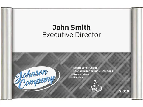 Deurbord Seco A4 zilver 26mm profiel