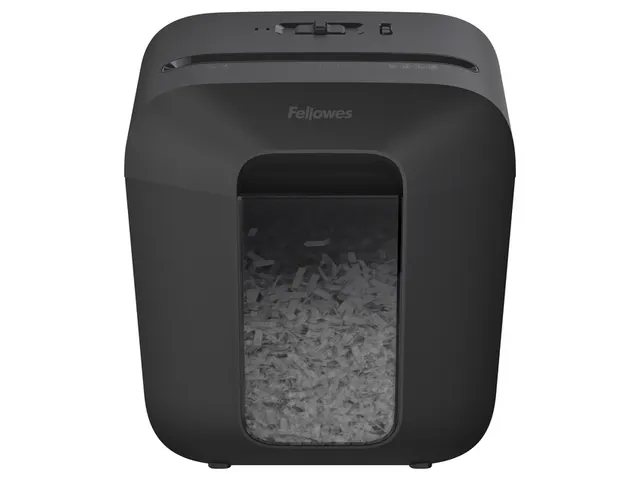 Destructeur Fellowes Powershred LX25 particules 4x37mm noir P-4