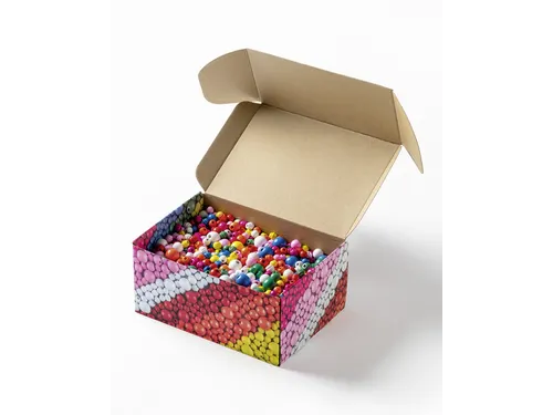 Houten kralen Folia 1000 gram assorti