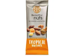 Beautiful Nuts Noten Tropical Mix Zakje 50 Gram
