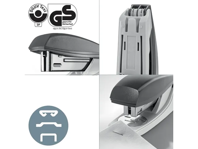 Nietmachine Leitz Nexxt Recycle klein 25 vel rood