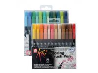 Koi brushpen Coloring Brush Pen, etui 48 stuks