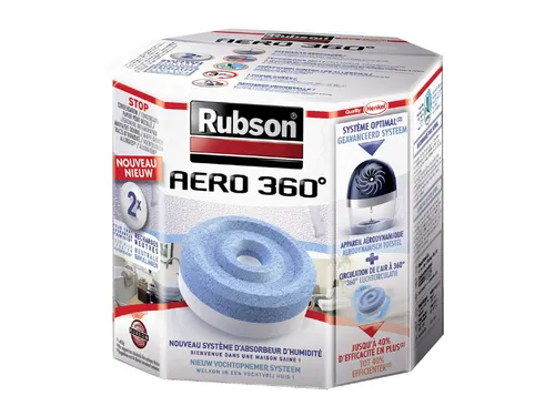 Vochtopnemer Rubson Aero 360 navulling 2 stuks