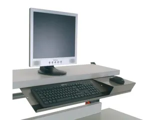 toetsenbord- en muisplank,v. paktafel,HxBxD 20x760x210mm - 1