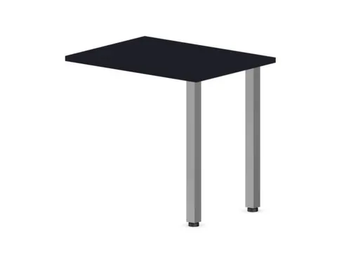 aanbouwtafel,i.h.v.,HxBxD 720-840x800x600mm,CC-zwart