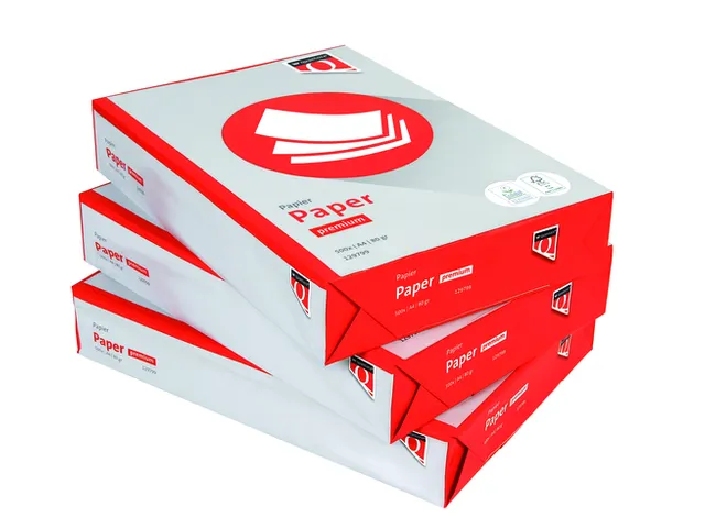 Kopieerpapier Quantore Premium A4 80 Gram Wit Halve Pallet