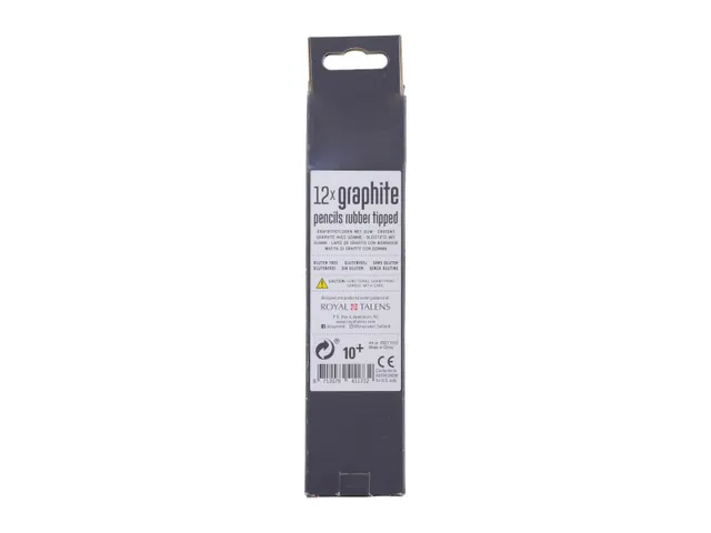 Crayon graphite graphite Bruynzeel Teens HB avec embout gomme set 12 p