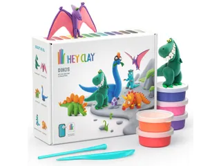 Hey Clay Klei set Dinos 15 delen - 7