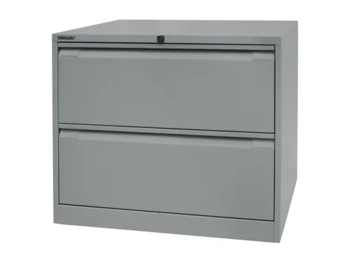 hangmappenkast HxBxD 711x800x622mm 2hangmappenframes zilver