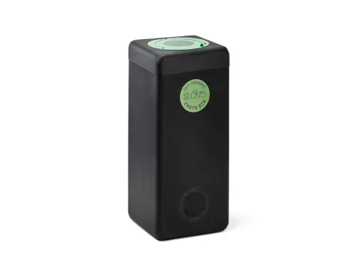 Afvalbak 60 liter EarthBin Groen Zwart