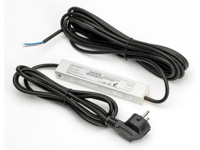 voeding,v. werkplaatslamp,v. 25 W,zwart/wit