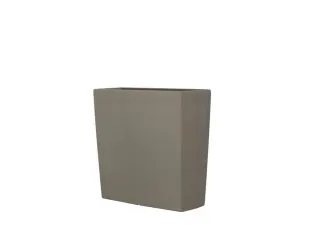 plantenpot,trapeziumvormig,PE,beigegrijs,HxBxD 900x900x390mm,55l - 2