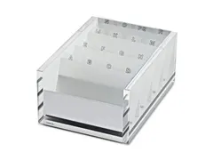 Acryl box voor visitekaartjes MAULacro Transparant