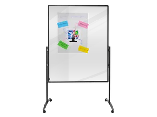 Legamaster PREMIUM PLUS scheidingswand 150x120cm transparant 5mm - 1