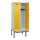 locker met bank,HxBxD 2120x800x815mm,2vak,vak B 400mm,cilinderslot