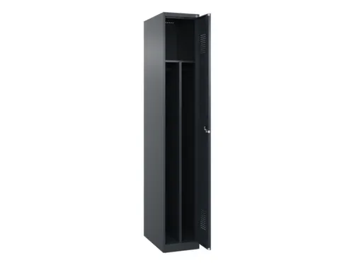 locker voor scheiding van kleding,HxBxD 1850x300x500mm,1vak