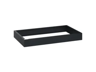 sokkel,HxBxD 100x900x500mm,kunststof,RAL7021,meerprijs - 1