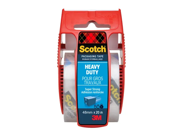 Ruban d’emballage Scotch E5020D transparent