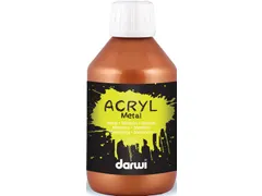 acrylverf Metal effect, flacon van 250 ml, brons