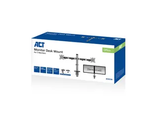 Monitorarm ACT office 2 schermen zilver - 3