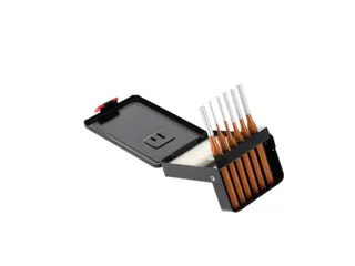 GEDORE R90200006 Splitpennen aandrijfset 3-8mm + cassette 6stuks - 1