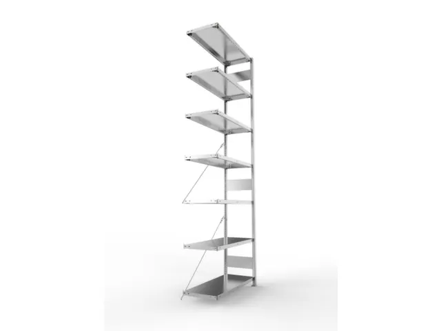 rayonnage modulaire,rayonnage suivant,CLIP,HxlxP 3000x1006x436mm
