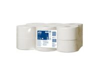 Jumbo Toiletpapier Mini T2 Mix Wit 1-laags 12x240mtr 110163