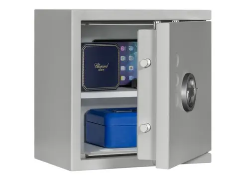 kluis,veiligheidsniveau 1,HxBxD 405x400x270mm,1niveaus,romp RAL7035
