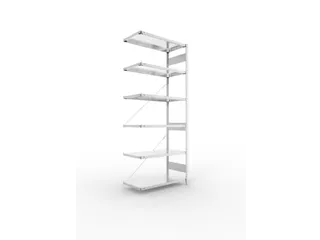 systeemstelling,aanbouwveld,CLIP,HxBxD 2500x1006x536mm,vakl. 150kg - 3