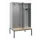 PBM-locker met bank,HxBxD 2120x1200x815mm,4vak,vak B 300mm