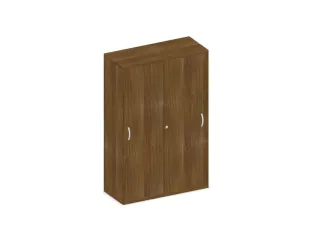 Schuifdeurkast 1540x1000x430mm Romp Noten Decor Front Noten - 2