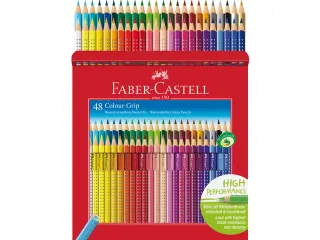 Kleurpotlood Faber-Castell Grip 48 stuks + gratis A3 Kangaro schetsboe - 3