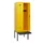 locker met bank,HxBxD 1950x600x815mm,2vak,vak B 300mm,cilinderslot