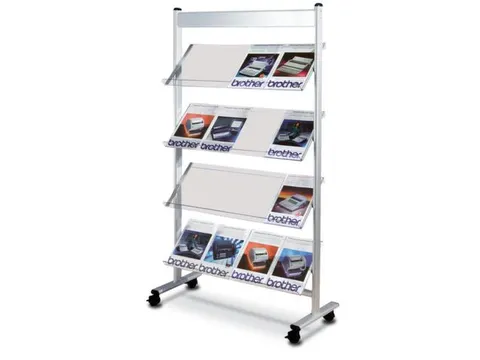 Folderrek Voor 16x Din A4 A 4 Crylglas Houders 1600x910x350