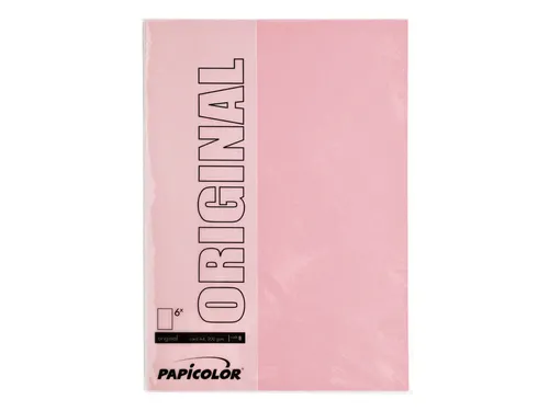 Kopieerpapier Papicolor A4 100gr 12 vel babyroze
