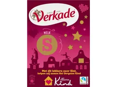 Chocoladeletter Verkade melk S 135 gram