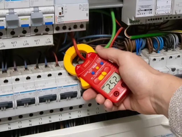 Digitale Stroomtang - Cat Iii - 600 V - AC - Met Data-Hold Functie