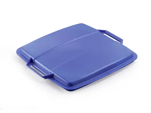 Durable Durabin 90 Liter Deksel Blauw