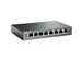 8-Poorts Gigabit PoE Easy Smart Switch 0/100/1000Mbps