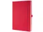 Notitieboek Conceptum Pure A4 Red gelinieerd hardcover, genummerde pag