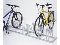fietsenrek L 2100mm 2x6instelplaatsen gebruik beide zijden verzinkt
