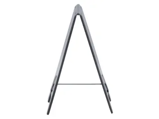 Krijtbord securit mini tafel 17x5cm set 5 stuks zwart - 2