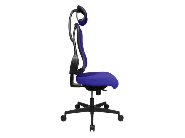 chaise de bureau pivotante,Mécan. synchrone,appui-tête