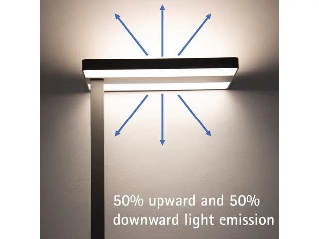 Vloerlamp LED MAULjaval Dimbaar Tafelklem Zilver