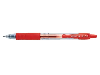 Gelschrijver Pilot G-2 05 Fijne punt Rood - 1