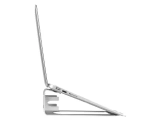 Laptopstandaard 2-in-1 Laptopverhoger Zilver Aluminium - 6