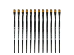 Penseel Kangaro Serie 341 plat Nr. 8 synthetisch doos 12 stuks