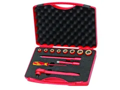 VDE 1001 VDE-gereedschapsset 12-delig in koffer