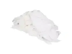 OUTLET Poetslappen P25720 WL1 witte lappen katoen 1e kwaliteit 10kg