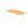In hoogte verstelbaar bureau,HxBxD 680-850x1800x800mm,blad beuken